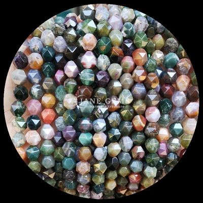 Dazzling Diamond Cut Multi Colored Gemstone Beads Clear Quartz Carnelian Loose Strands for Exquisite Jewelry Crafting