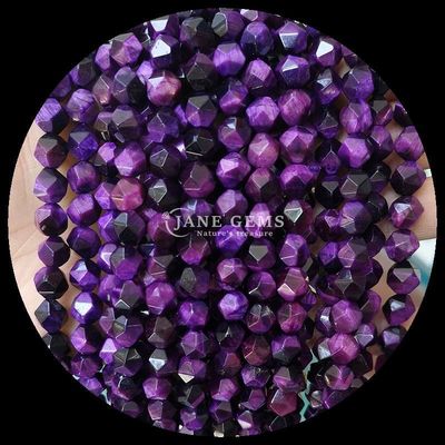 Multi color Healing Energy Faceted Delicate Stone Beads Green Tiger's Eye for Jewelry Making