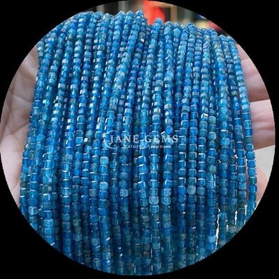 Multi color Natural Mini Cube Square Gemstone Beads Rose Quartz Apatite for DIY Bracelet Necklace earring Jewelry Making