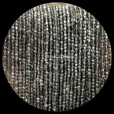 Gemstone Cube Beads Ruby Zoisite Tiger's Eye Loose Strands Square Beads for DIY Jewelry Making