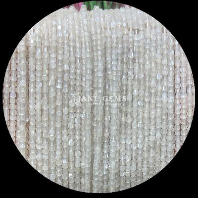 Customizable Cube Square Gemstone Beads Gold Rutilated Quartz Prehnite Loose Strands Beads For Jewelry Making