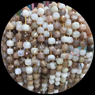 Tiny Rainbow Colored Polished Gemstone Beads Golden Obsidian Loose Strands for Jewelry Making