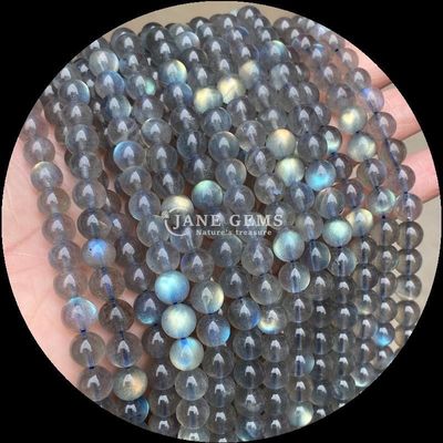 Round Shape Assorted Natural Gemstone Beads Labradorite Amazonite Loose Strands For DIY Jewelry Designs