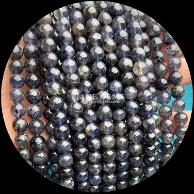 Assorted Color Round Natural Gemstone Beads Ruby Zoisite Apatite for Jewelry Making