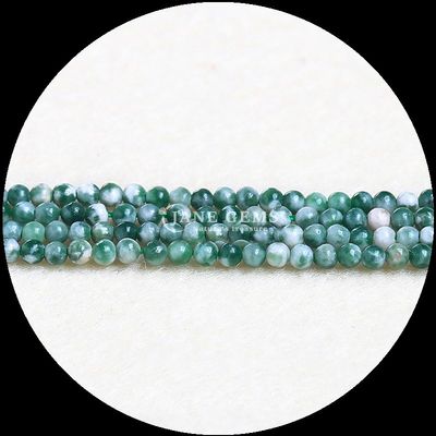 Natural Multi Color Round Gemstone Beads African Turquoise Green Dot For Bracelets Necklaces Earrings DIY Jewelry Making