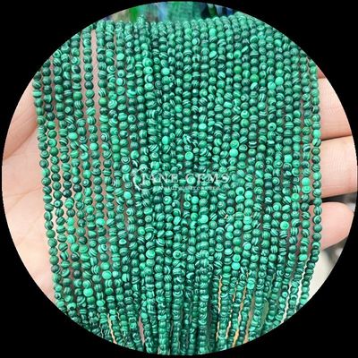 Natural Multi Color Round Gemstone Beads African Turquoise Green Dot For Bracelets Necklaces Earrings DIY Jewelry Making