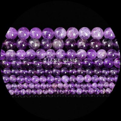 Round Beads in Assorted Colors Natural Rose Quartz Golden Rutilated Quartz for DIY Jewelry