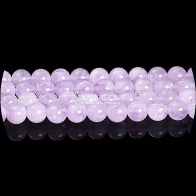 Polished Gemstone Round Cut Fire Quartz Golden Rutilated Quartz Bead Strands for DIY Jewelry Making