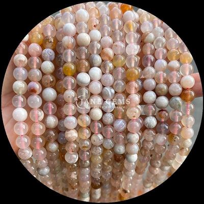 DIY Jewelry Making 8mm Round Natural Gemstone Beads in Cherry Agate and Various Agate Strands for Earrings
