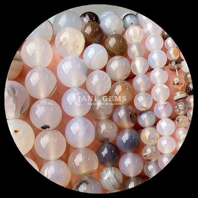 Striped Agate Beads Gemstone Beads 8mm for Jewelry Making DIY Craft