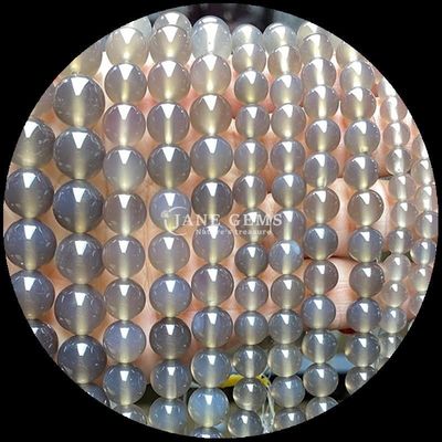 Round 8mm Polished Natural Gemstone Beads Strands For Jewelry Making DIY Bracelets Necklaces In Multi-color