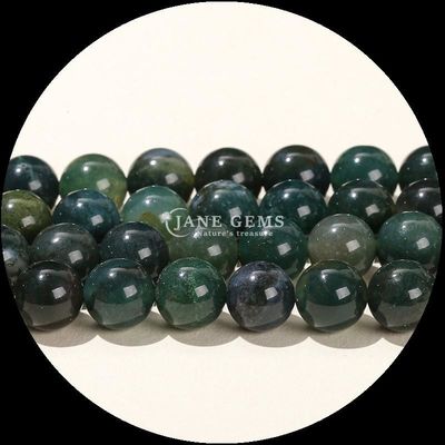 Gemstone Round Shape Multi-color Agate Beads for DIY Jewelry Earrings