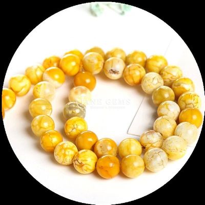 Multi-color Gemstone Bead Fire Agate Loose Bead Strands for DIY Jewelry Making
