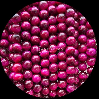 Polished 8mm Round Cut Gems Bead in Assorted Colors for Beadwork Projects