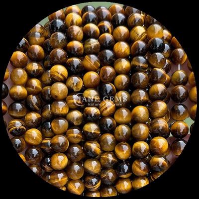 Polished 8mm Round Cut Gems Bead in Assorted Colors for Beadwork Projects