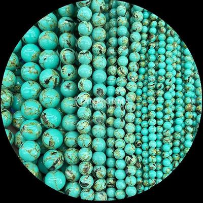 Polished Gemstone Beads for Embellishments Round Shape 8mm Size