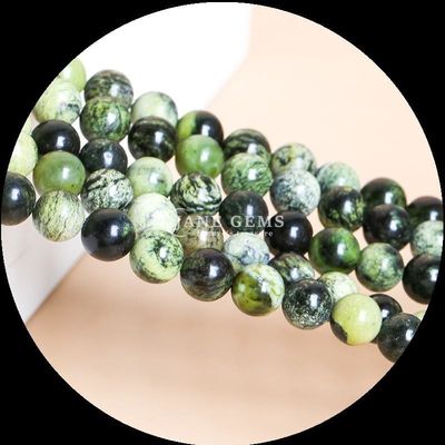 Multi-color Round Cut Gemstone Various Types Howlite African Turquoise Beads for DIY Jewelry