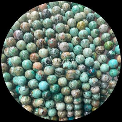 Natural Round Shape Various Types Turquoise Beads Strands for DIY Gift Jewelry Necklaces