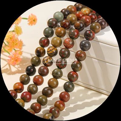 Natural Round Shape Various Types Turquoise Beads Strands for DIY Gift Jewelry Necklaces