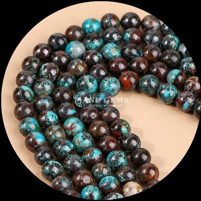 Natural Round Shape Various Types Turquoise Beads Strands for DIY Gift Jewelry Necklaces