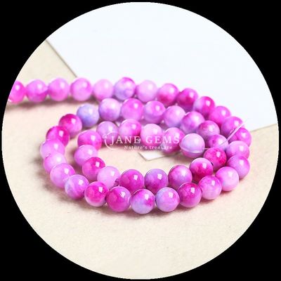 Gems Bead Round Cut Suitable For Bracelets Various Colors Jade Beads to Add a Touch of Elegance to Your Style