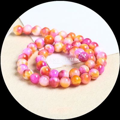 Gems Bead Round Cut Suitable For Bracelets Various Colors Jade Beads to Add a Touch of Elegance to Your Style