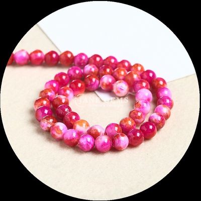 Natural Gemstone Bracelets Various Color Jade Loose Bead Strands to Elevate Your Style with Natural Elegance