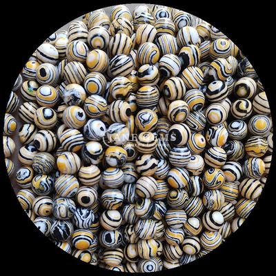 Gemstone Bead Various Synthetic Color Malachite Beads for DIY Jewelry Making