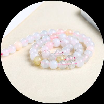 Round Cut Gemstone Various Colors Chalcedony Loose Bead Strands Perfect for DIY Jewelry Creations