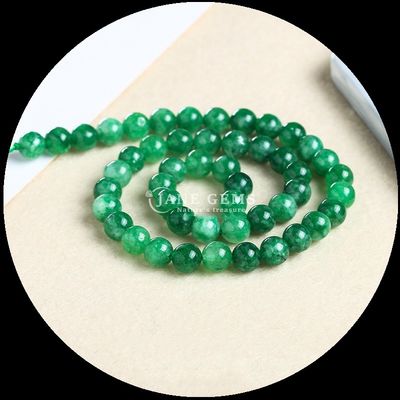 Round Cut Gemstone Various Colors Chalcedony Loose Bead Strands Perfect for DIY Jewelry Creations