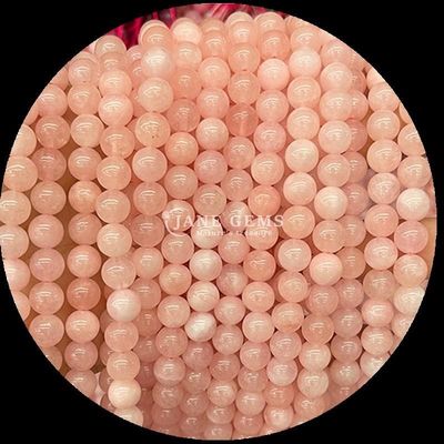 Natural Gemstone Beads in Multi-color Various Round Chalcedony Loose Bead Strands Perfect for Jewelry Designers