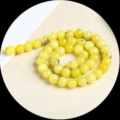 Natural Gemstone Beads in Multi-color Various Round Chalcedony Loose Bead Strands Perfect for Jewelry Designers