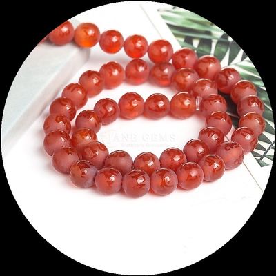 Natural Gemstone Various Banded Agate Frosted Round Agate Loose Bead Strands The Perfect Addition to Your Necklace Collection