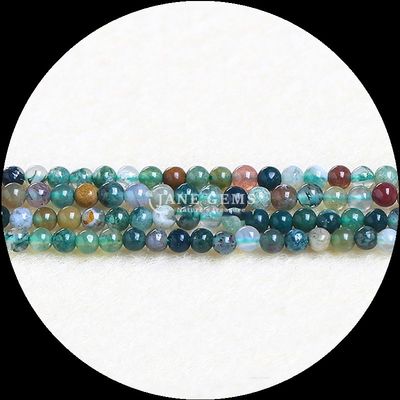 Assorted Color Gemstone Bead Round Cut Small Tourmaline Crystal Loose Bead Strands