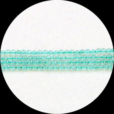 Assorted Color Gemstone Bead Round Cut Small Tourmaline Crystal Loose Bead Strands