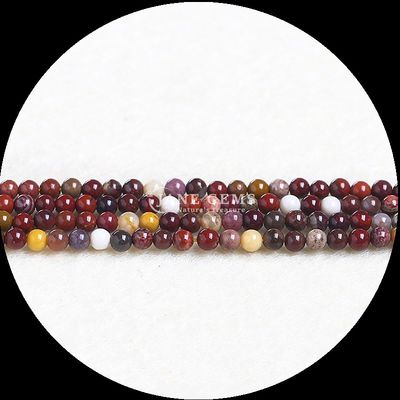 Natural Crystal Healing Gemstone Beads 8mm Round Cut Red Jasper Garnet Strands