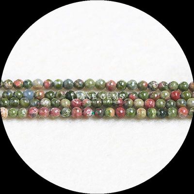 Assorted Gemstone Crystal Unakite Clear Quartz Loose Beads Strands for Jewelry A Timeless Addition to Your Jewelry Collection