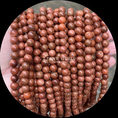 Round Cut Gems Bead Gold Sandstone Moss Agate Tourmaline Various Crystal Healing Loose Bead Strands The Ultimate DIY Jewelry Making Essential