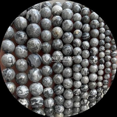 Gems Bead Round Shape 8mm Natural for B2B Gemstone Distributors Various Crystal Healing Stones Zebra Jasper Amazonite and More for DIY