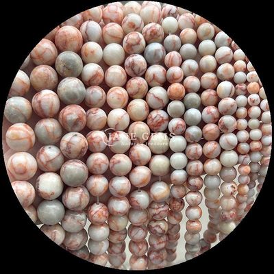 Gems Bead Round Shape 8mm Natural for B2B Gemstone Distributors Various Crystal Healing Stones Zebra Jasper Amazonite and More for DIY