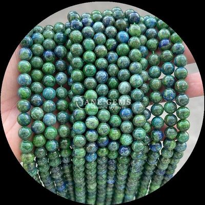 Round Shape Gemstone Beads Assorted Colors Indian Agate Unakite Crystal Healing Stone Loose Bead Strands  for Your Jewelry Making Needs