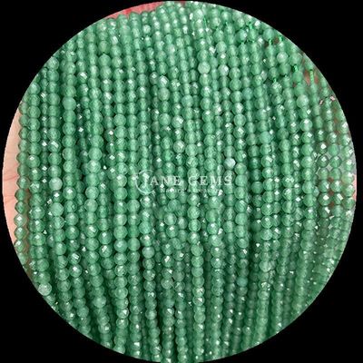 Natural Gemstone from The Perfect Choice for Your B2B Needs Various Crystal Stone Amethyst Green Aventurine Mini Faceted Loose Round Bead Strands