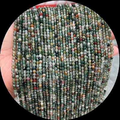 8mm Multi-color Gemstone Beads Red Jasper Tiger's Eye Mini Faceted Crystal Healing Loose Bead Strands for Jewelry Design and Production