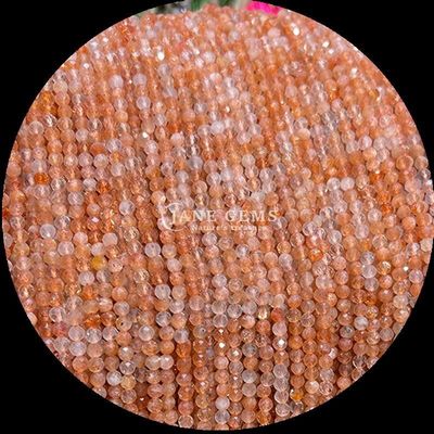 Round Gems Bead The Ultimate Choice for DIY Jewelry Making and Personalized Accessories Various Types Ruby Zoisite Strawberry Quartz Mini Faceted Loose Bead Strands Crystal Healing Stones