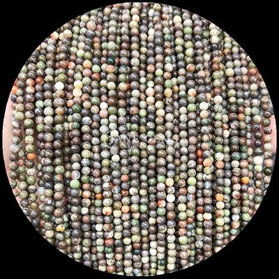 Gems Bead 4mm Multi-color Various Natural Crystal Stone Mini Round Tourmaline Loose Beads Strands for Customer Requirements